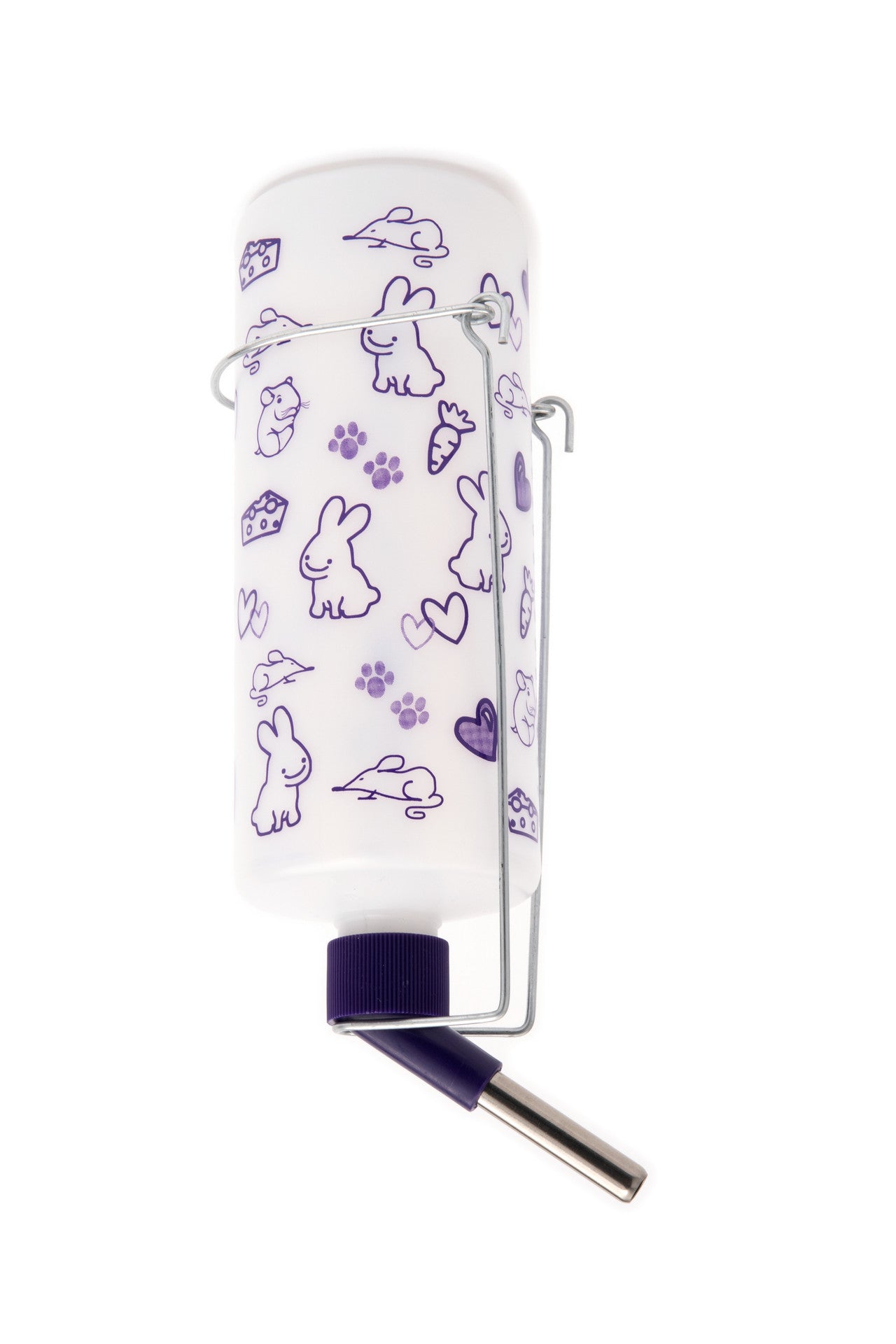 Lixit Rabbit and Small Pet Water Bottle With Deluxe Holder Set