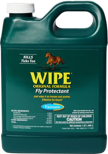Farnam Wipe Original Formula Fly Protectant, 32 oz