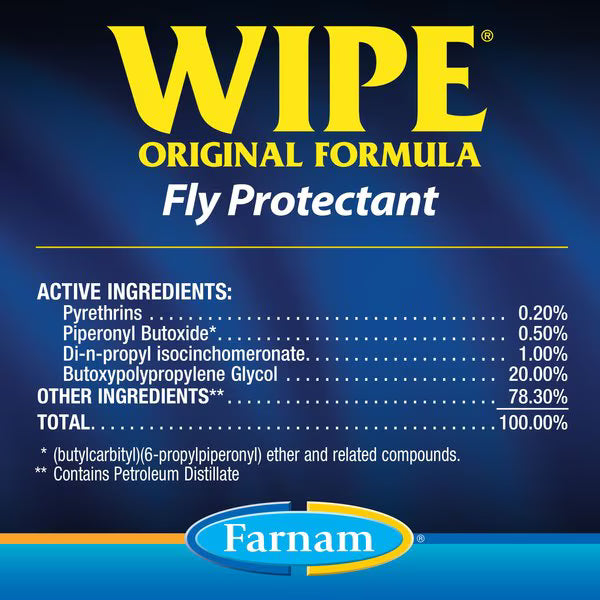 Farnam Wipe Original Formula Fly Protectant, 32 oz