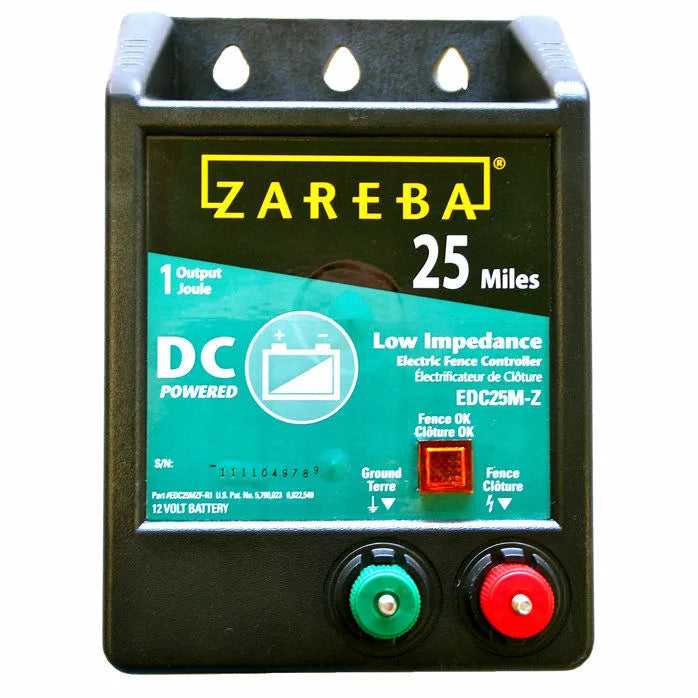 Zareba 25 Mile Battery Operated Low Impedance Fence Charger