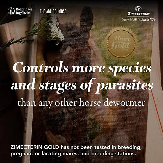 Zimecterin Gold Horse Dewormer Paste, 7.35g